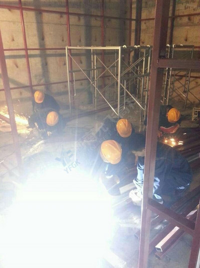 电磁屏蔽室施工现场3